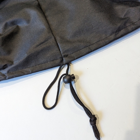 Amoise Fire Pit Cover Round Black 22" x 16" New in Bag - Picture 3 of 5